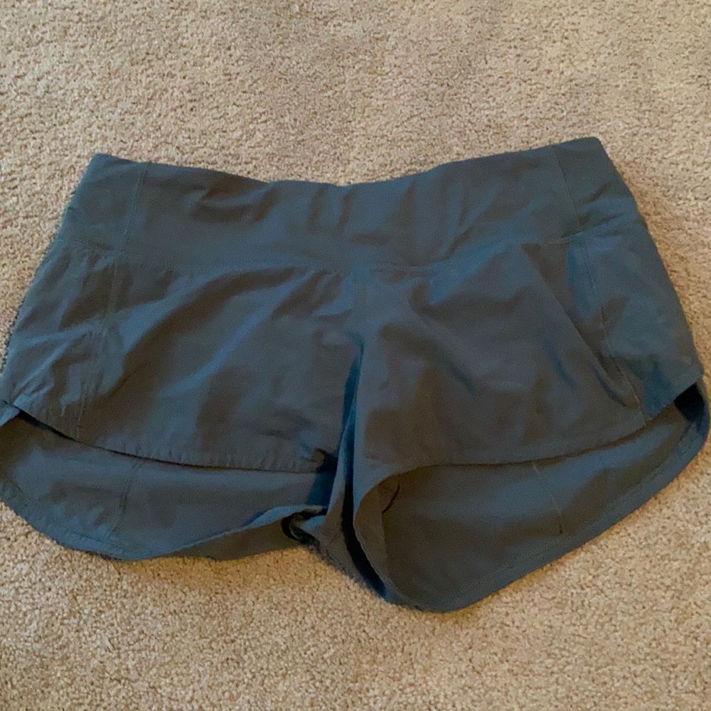Lulu lemon olive green shorts